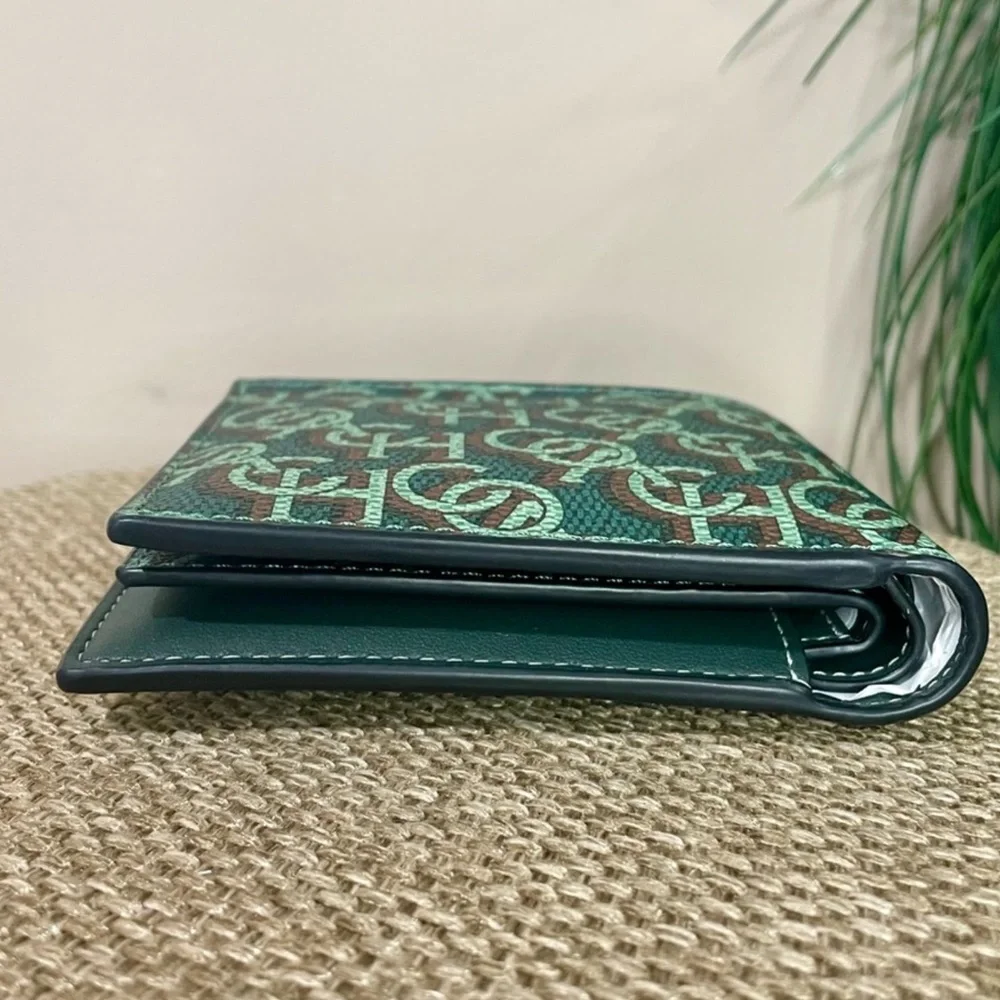 COACH Bifold Wallet with Removable Bifold Card Carrier NWT